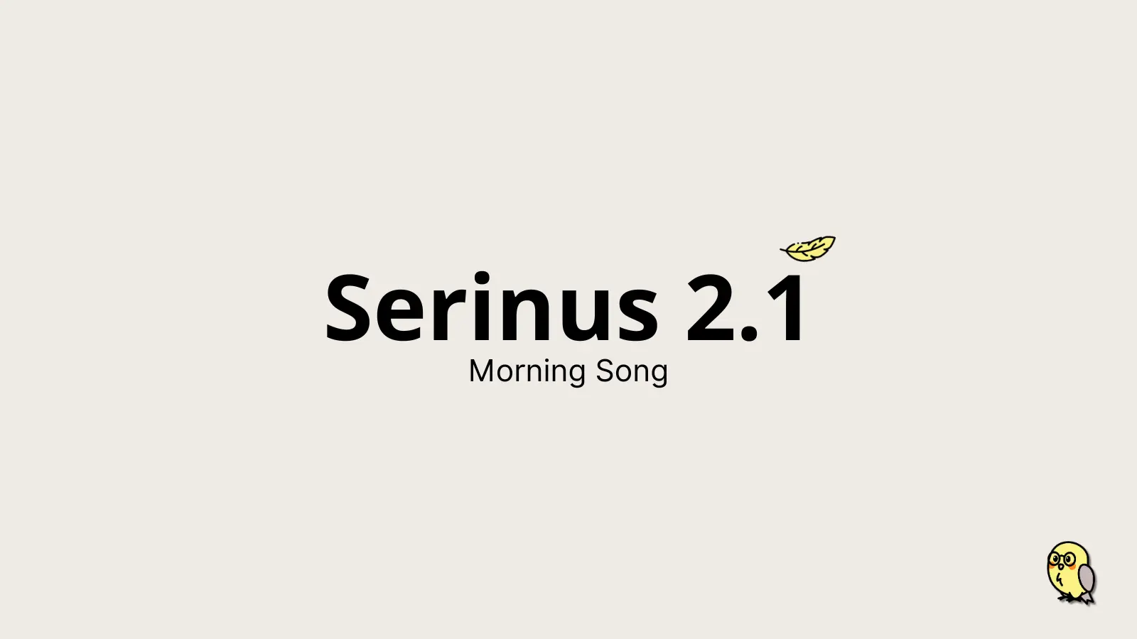 Serinus 2.1 - Morning Song